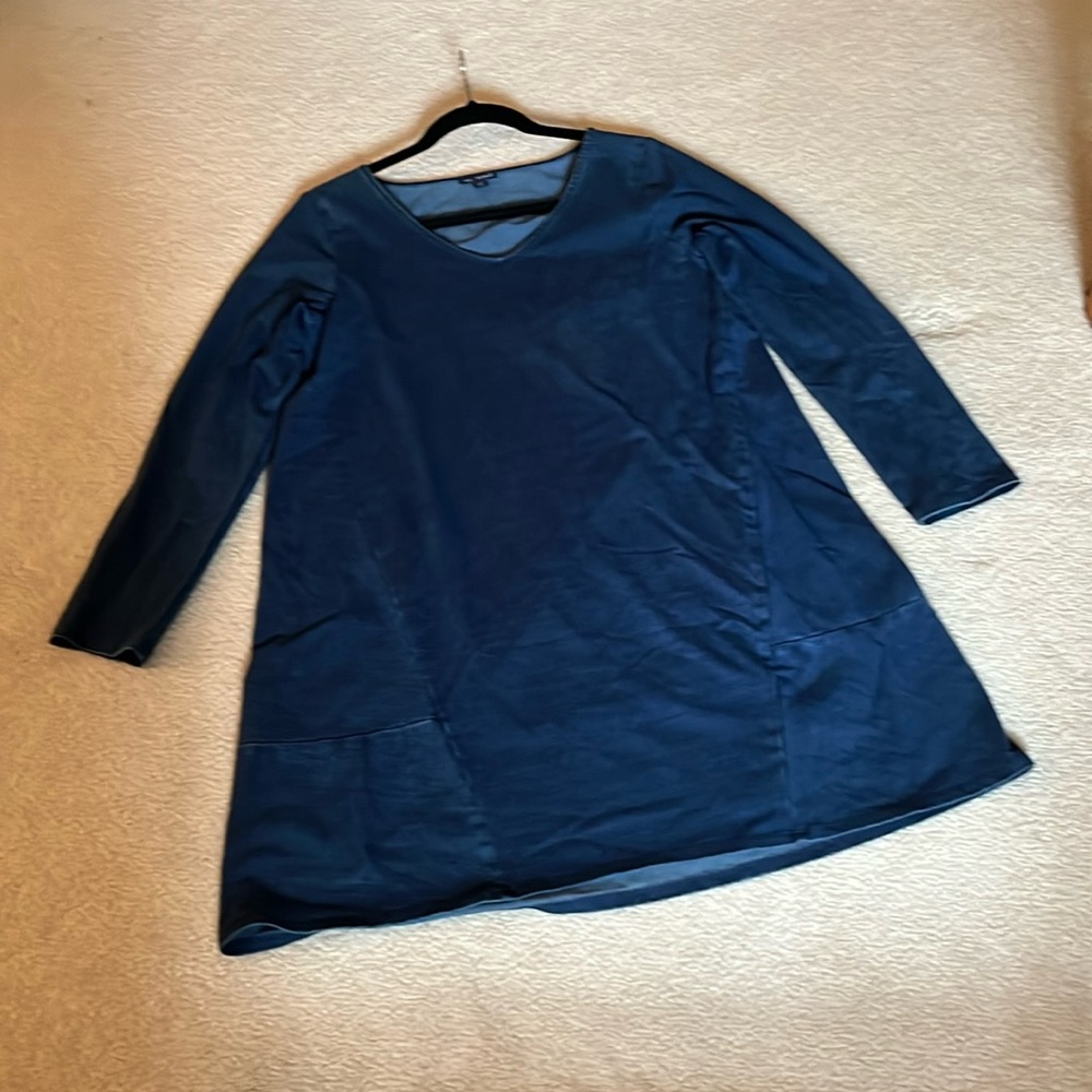 J Jill stretchy denim tunic/dress did PS